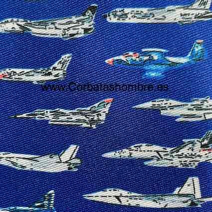CORBATA AZUL AVIONES CAZA COMBATE DEL SIGLO XX MÍTICOS 