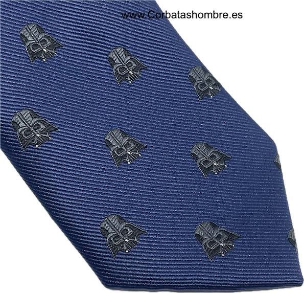 CORBATA AZUL EQUIVALENTE DARTH VADER 