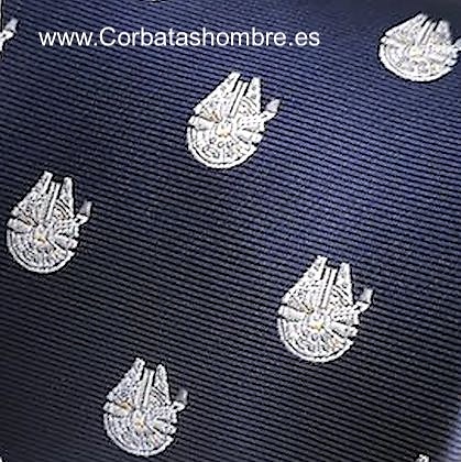 CORBATA AZUL EQUIVALENTE NAVE DE LA GALAXIA 