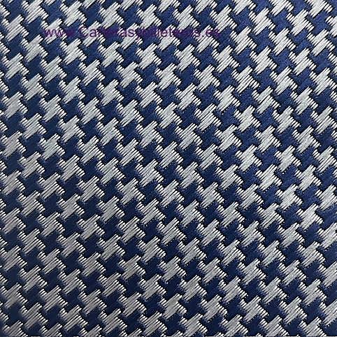 CORBATA AZUL MARINO Y GRIS DE CEREMONIA O CHAQUÉ 