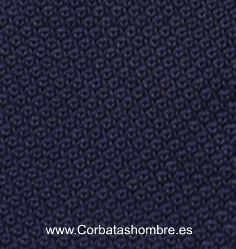 CORBATA DE PUNTO AZUL MARINO ELEGANTE 