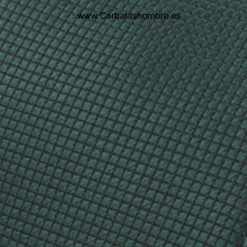 CORBATA ESTRECHA VERDE INGLÉS LISA DE JACQUARD 