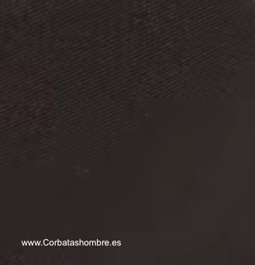 CORBATA MARRON MUY OSCURA ESTRECHA Y ELEGANTE 