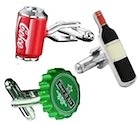 GEMELOS CAMISA BEBIDAS Y BOTELLAS