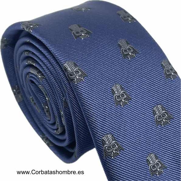 CORBATA AZUL EQUIVALENTE DARTH VADER 