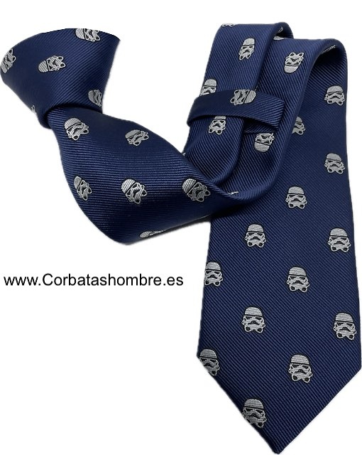 CORBATA AZUL EQUIVALENTE SOLDADOS GALAXIAS 