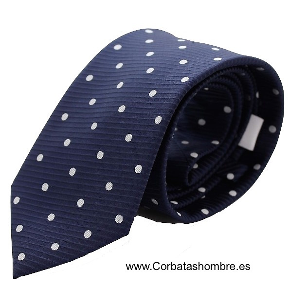 corbatas marino blancos elegante