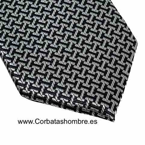 CORBATA ESTRECHA ELEGANTE PARA NOVIO O TRAJES OSCUROS 