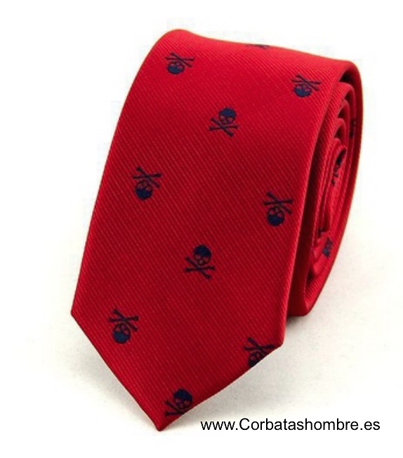 corbata calaveras
