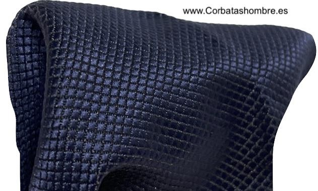 PAÑUELO AZUL MARINO LISO PARA BOLSILLO TRAJE 